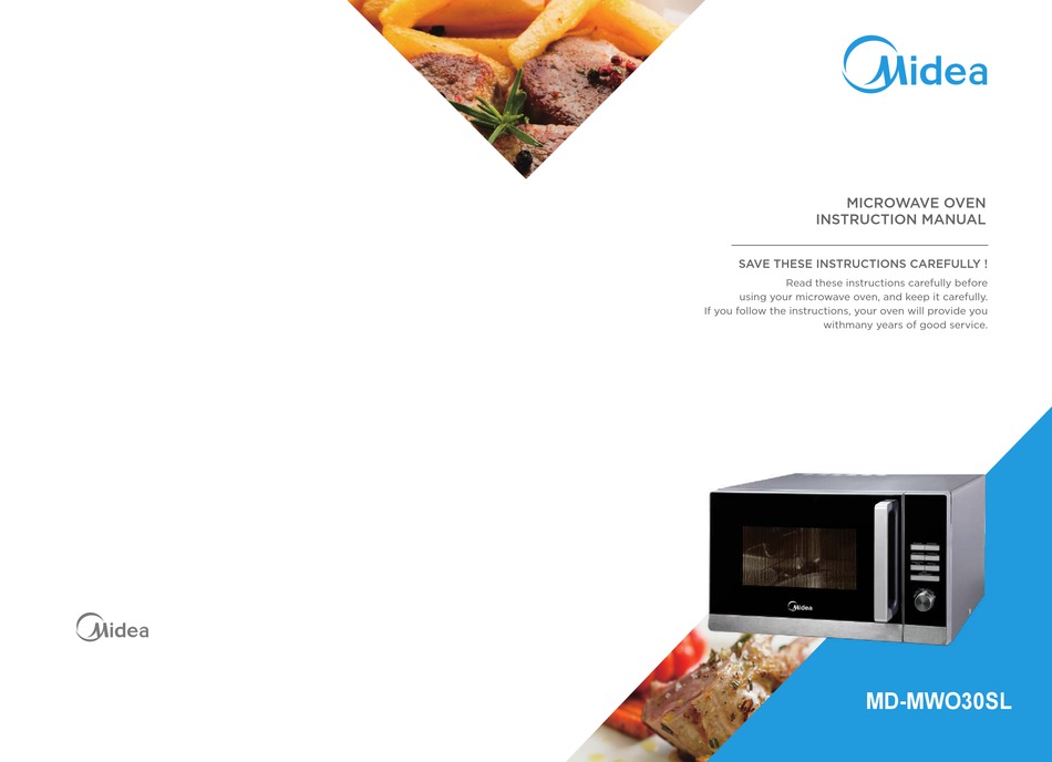 MIDEA MDMWO30SL INSTRUCTION MANUAL Pdf Download ManualsLib