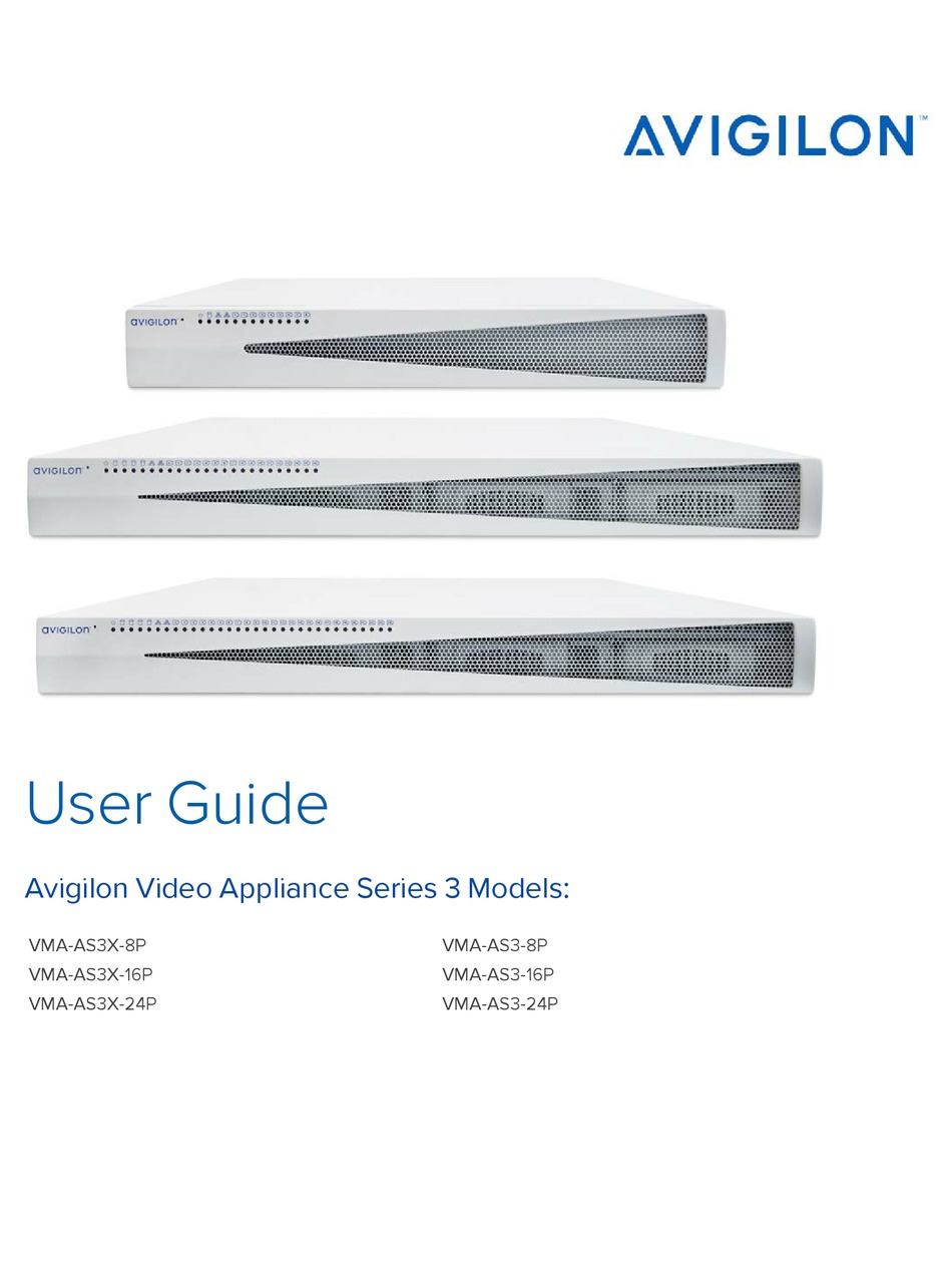 AVIGILON 3 SERIES USER MANUAL Pdf Download ManualsLib