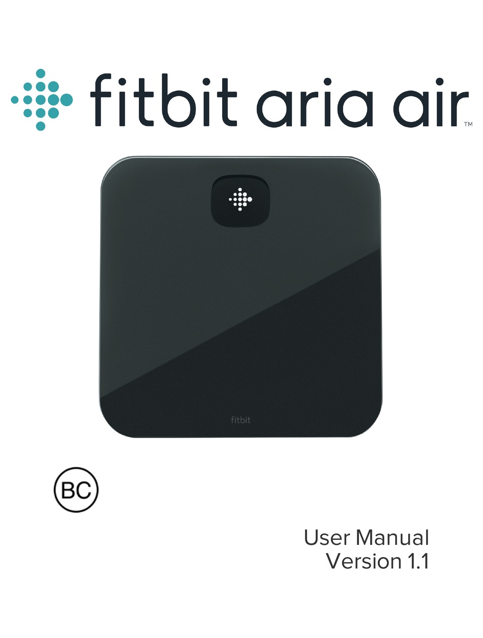 Fitbit Aria Air White Bluetooth Smart Scale - FB203WT