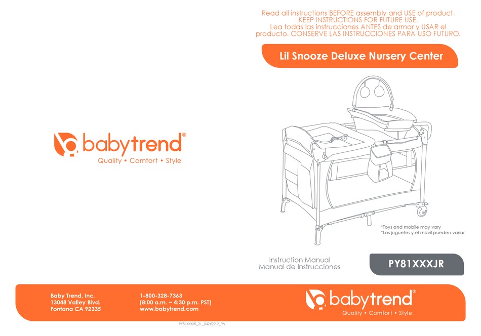 baby trend lil snooze deluxe 2 mattress size