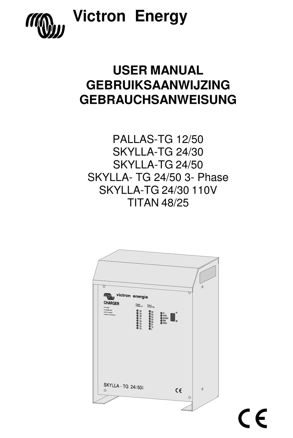 VICTRON ENERGY PALLASTG 12/50 USER MANUAL Pdf Download ManualsLib