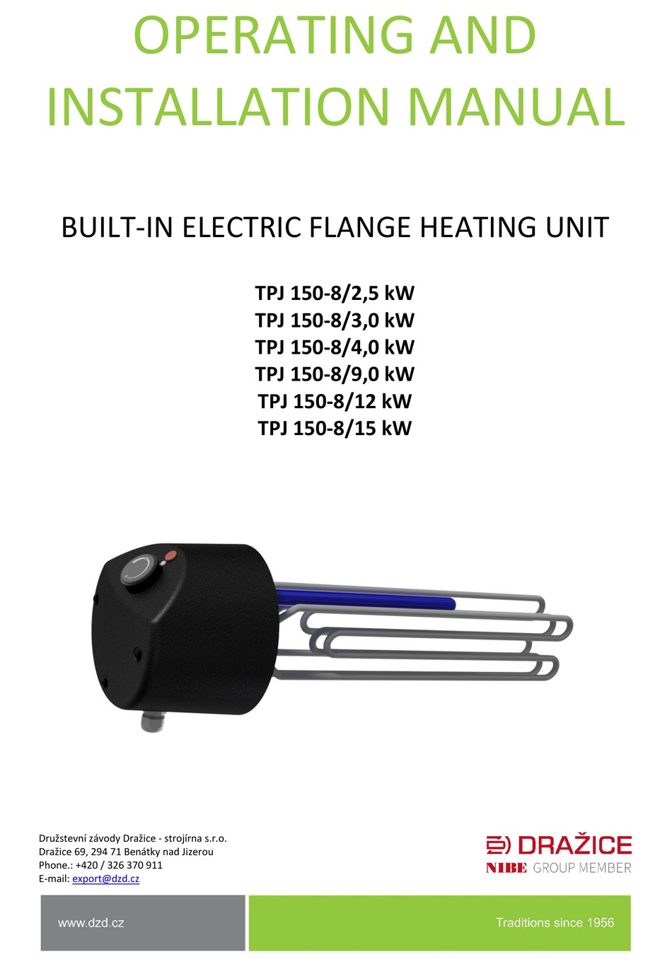 tpj 150 8 4 0 kw