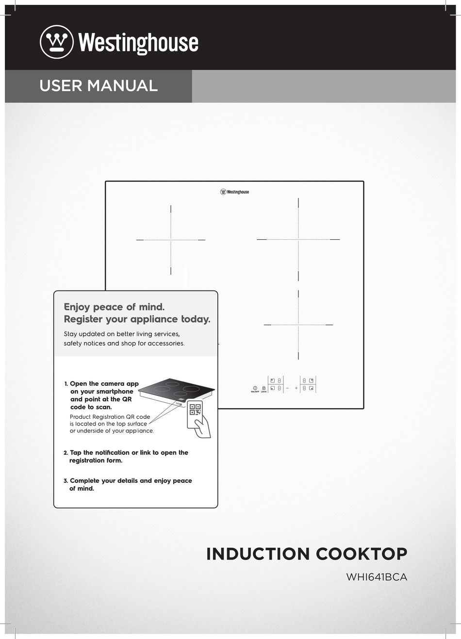 WESTINGHOUSE WHI641BCA USER MANUAL Pdf Download | ManualsLib