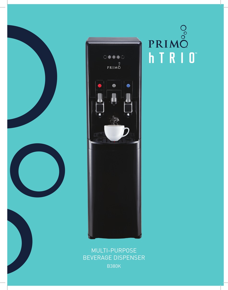 PRIMO WATER HTRIO B380K QUICK START MANUAL Pdf Download ManualsLib