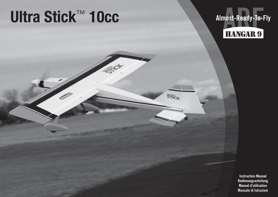 HANGAR 9 ULTRA STICK 10CC INSTRUCTION MANUAL Pdf Download ManualsLib