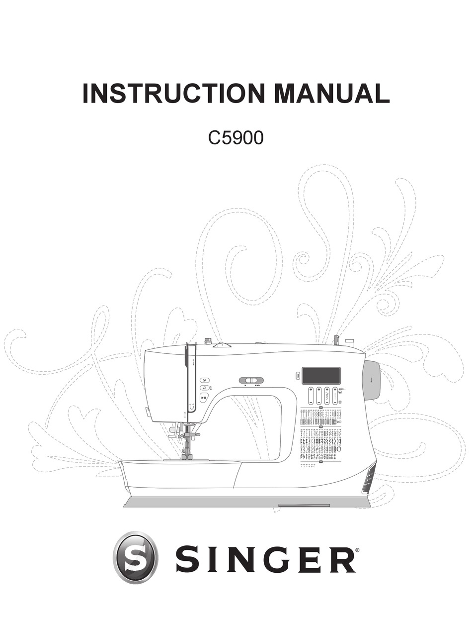SINGER C5900 INSTRUCTION MANUAL Pdf Download ManualsLib