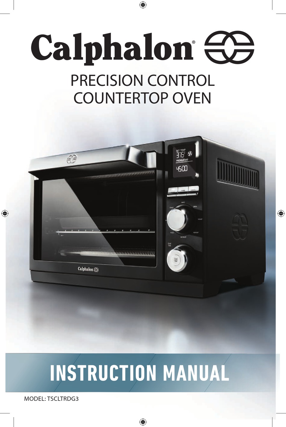 CALPHALON TSCLTRDG3 INSTRUCTION MANUAL Pdf Download ManualsLib