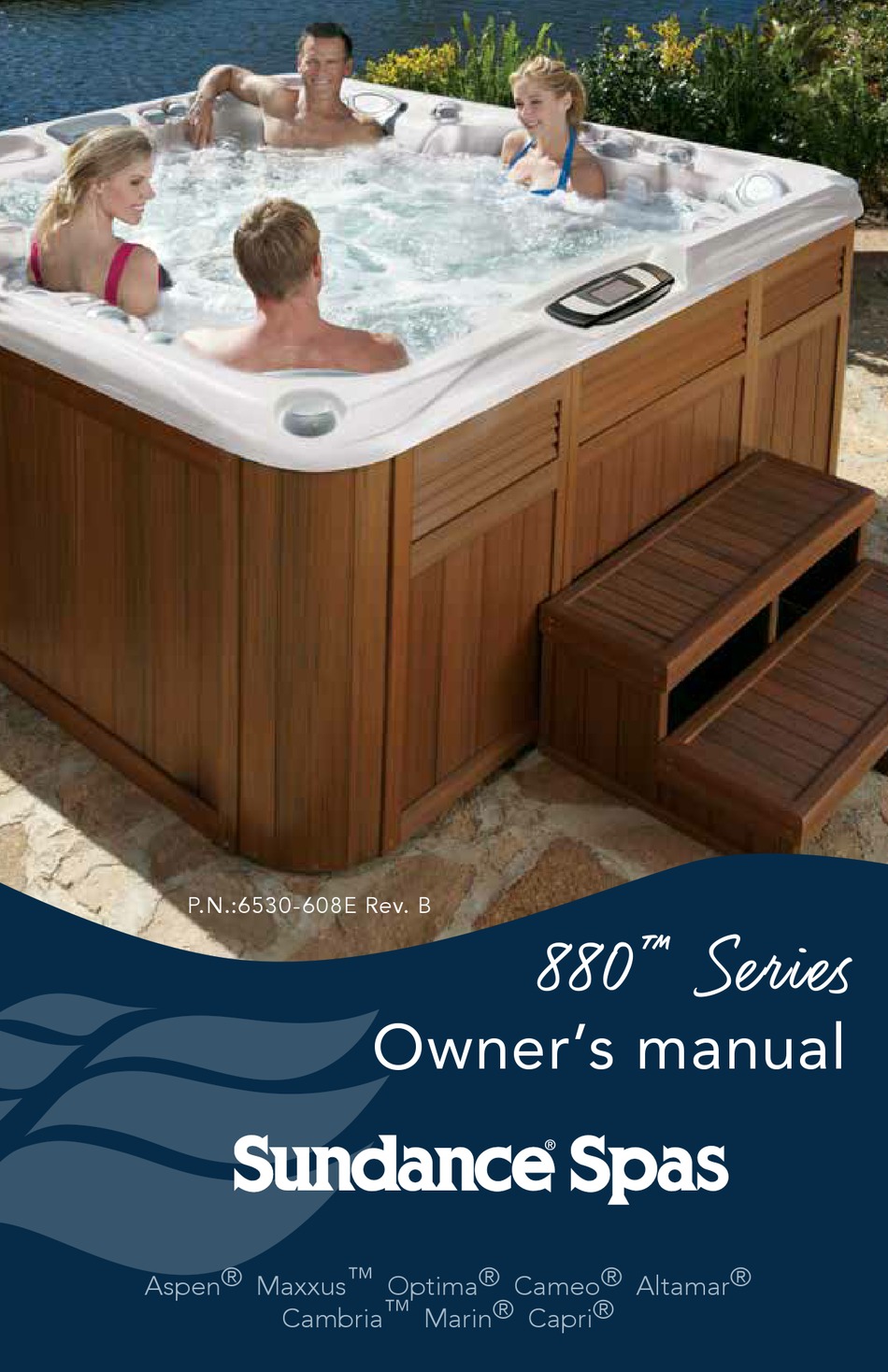 SUNDANCE SPAS 880 SERIES OWNER'S MANUAL Pdf Download | ManualsLib