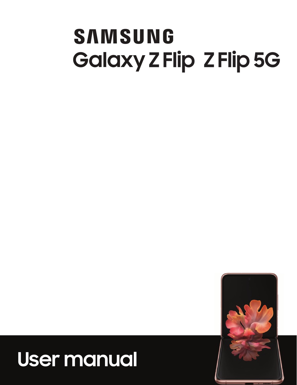 SAMSUNG GALAXY Z FLIP USER MANUAL Pdf Download ManualsLib
