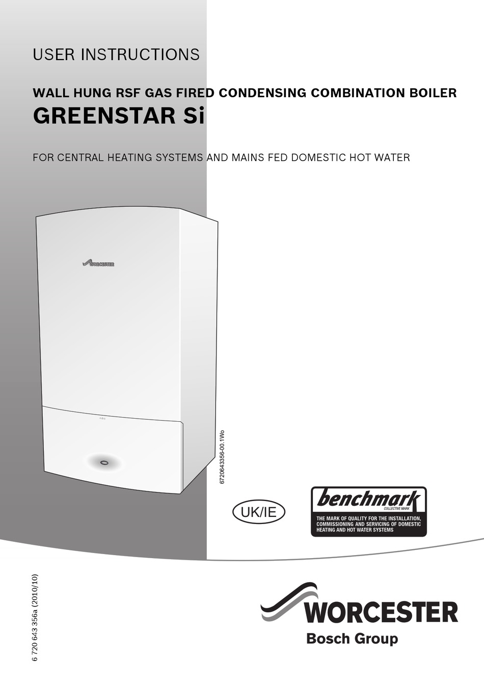 BOSCH WORCESTER GREENSTAR SI SERIES USER INSTRUCTIONS Pdf Download