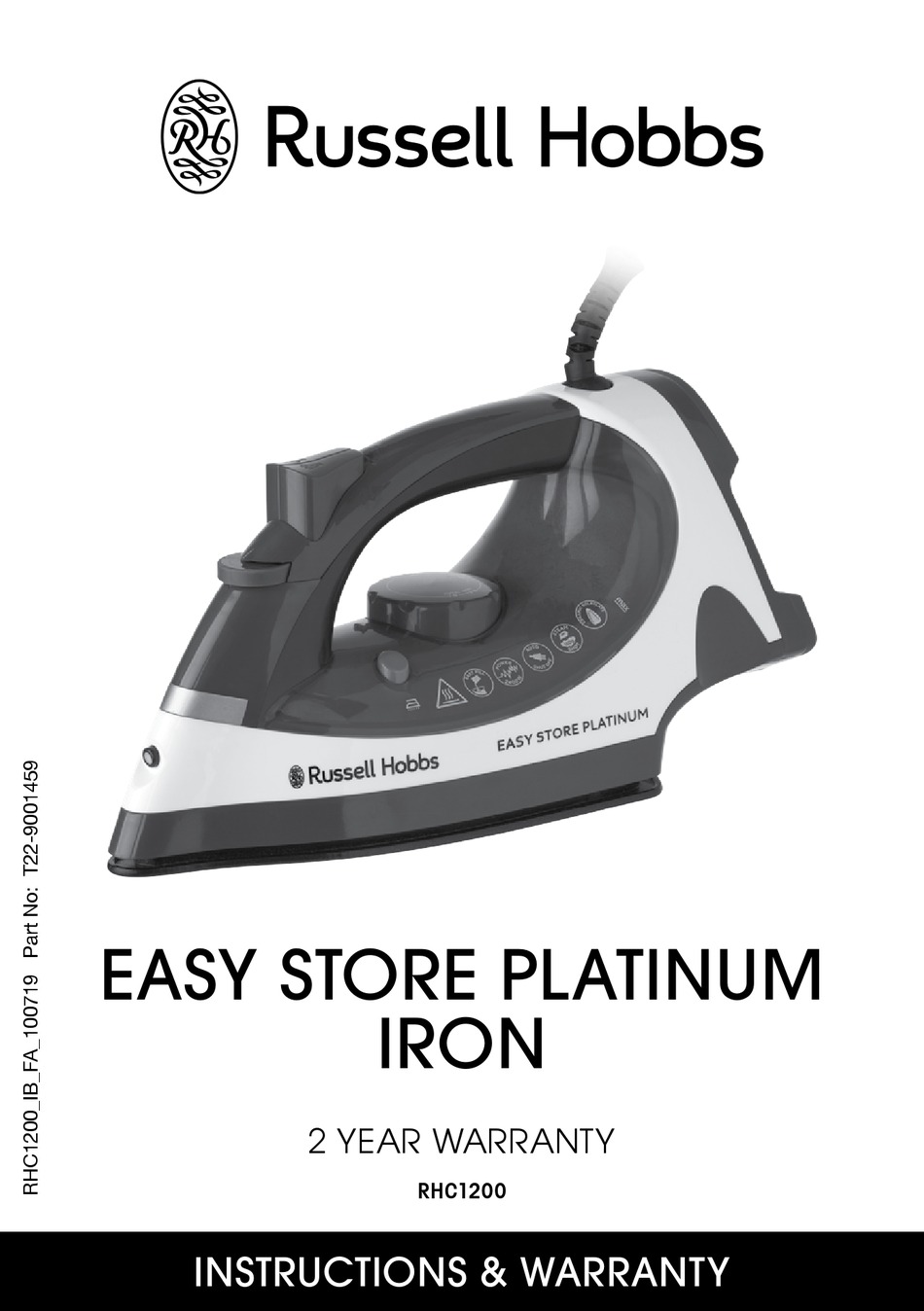 RUSSELL HOBBS RHC1200 INSTRUCTIONS AND WARRANTY Pdf Download ManualsLib