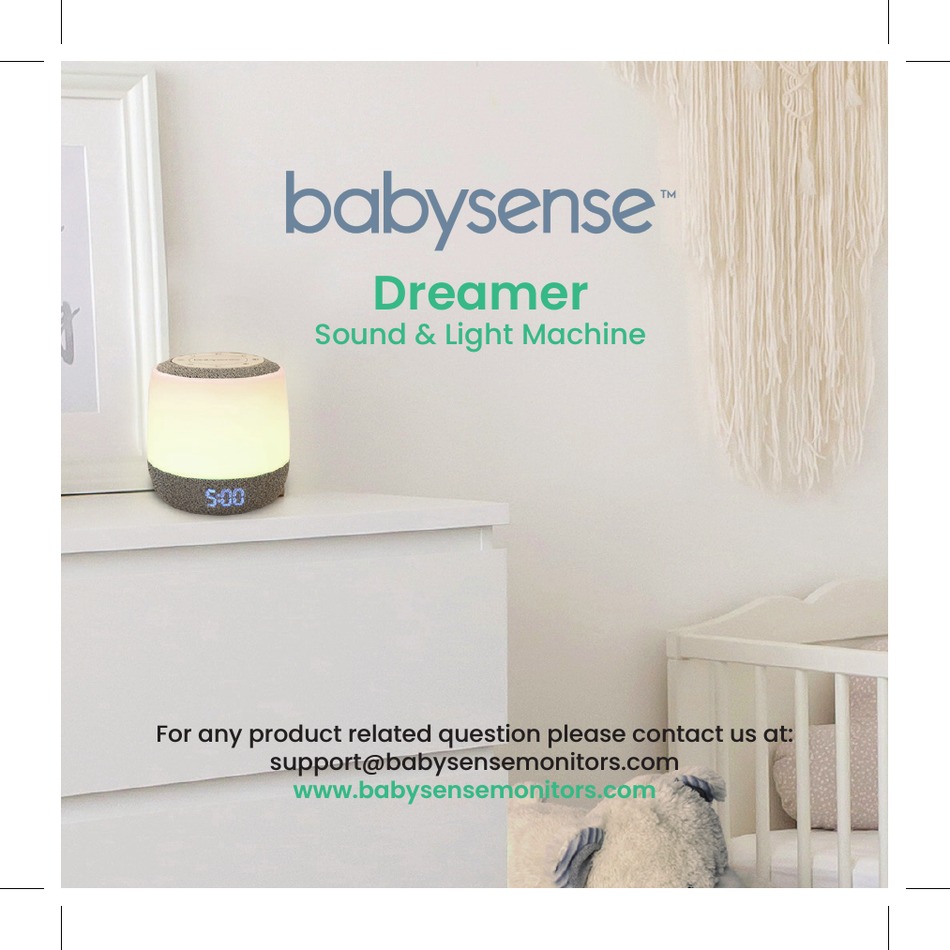 BABYSENSE DREAMER MANUAL Pdf Download ManualsLib