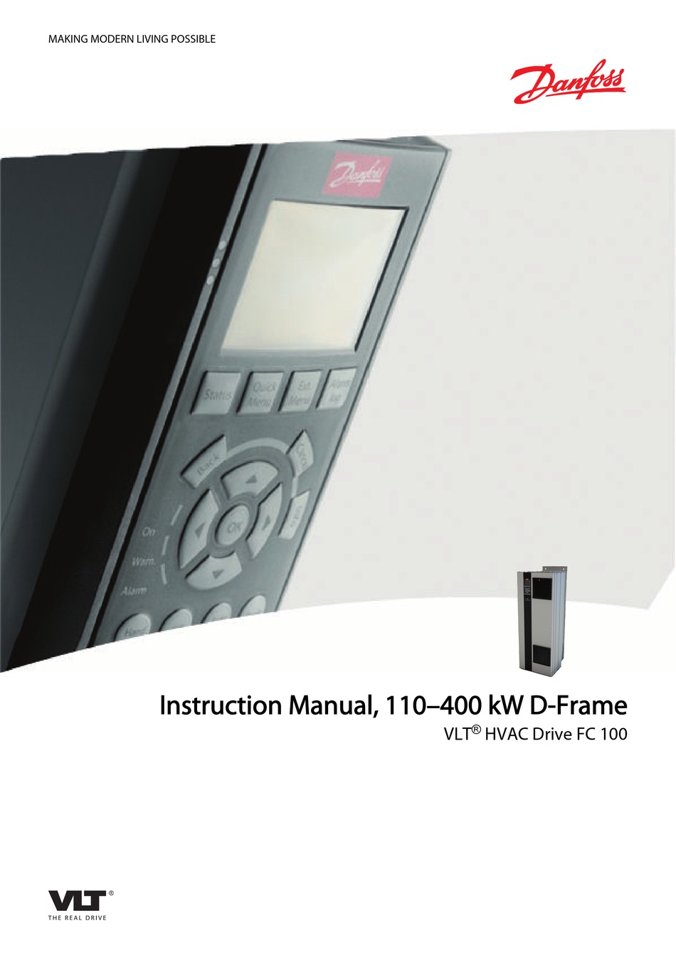 DANFOSS VLT FC 100 INSTRUCTION MANUAL Pdf Download | ManualsLib