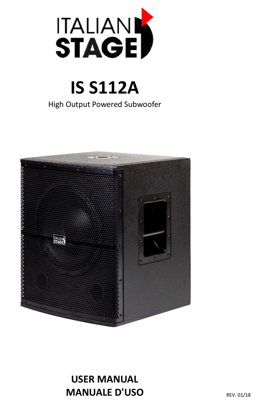 ITALIAN STAGE IS S112A USER MANUAL Pdf Download ManualsLib