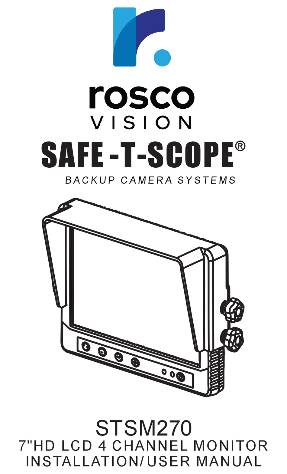 ROSCO SAFE TSCOPE STSM270 INSTALLATION & USER MANUAL Pdf Download