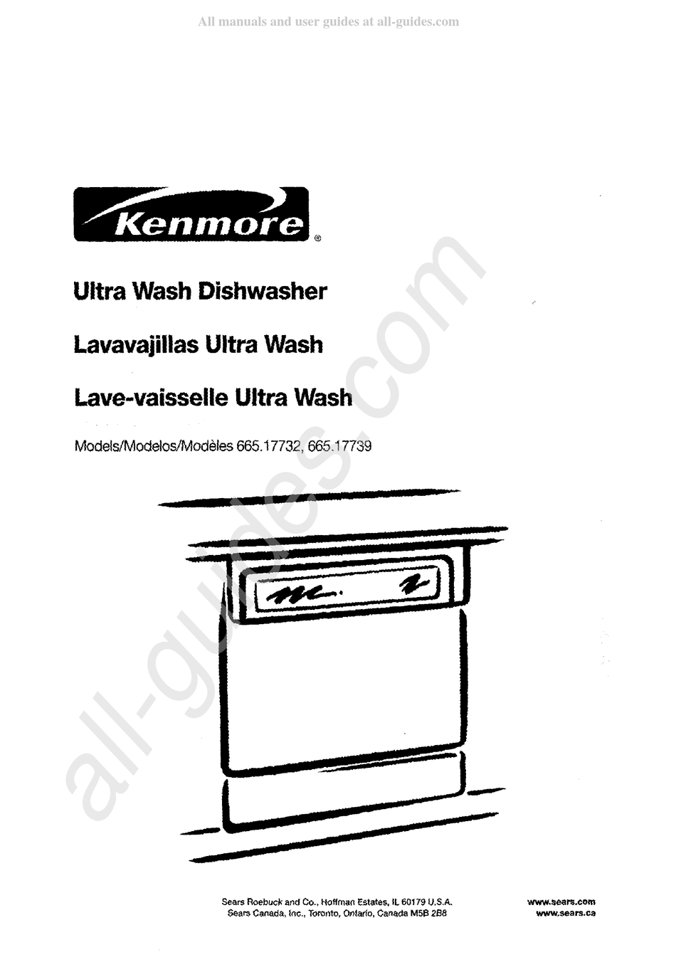 KENMORE ULTRA WASH 665.17732 MANUAL Pdf Download | ManualsLib