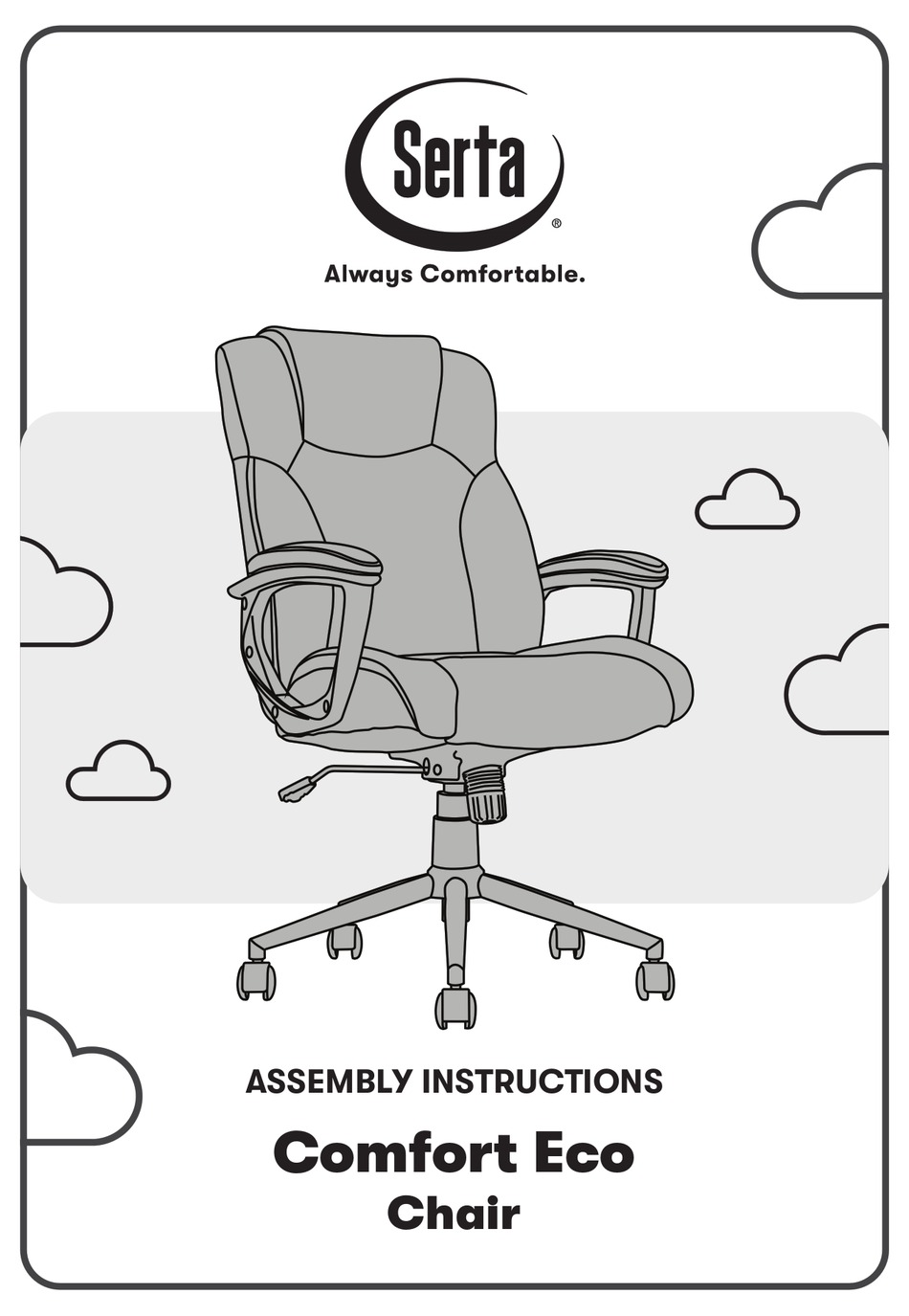 SERTA COMFORT ECO ASSEMBLY INSTRUCTIONS MANUAL Pdf Download ManualsLib