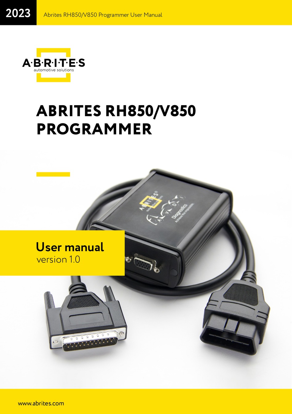 ABRITES RH850 USER MANUAL Pdf Download ManualsLib