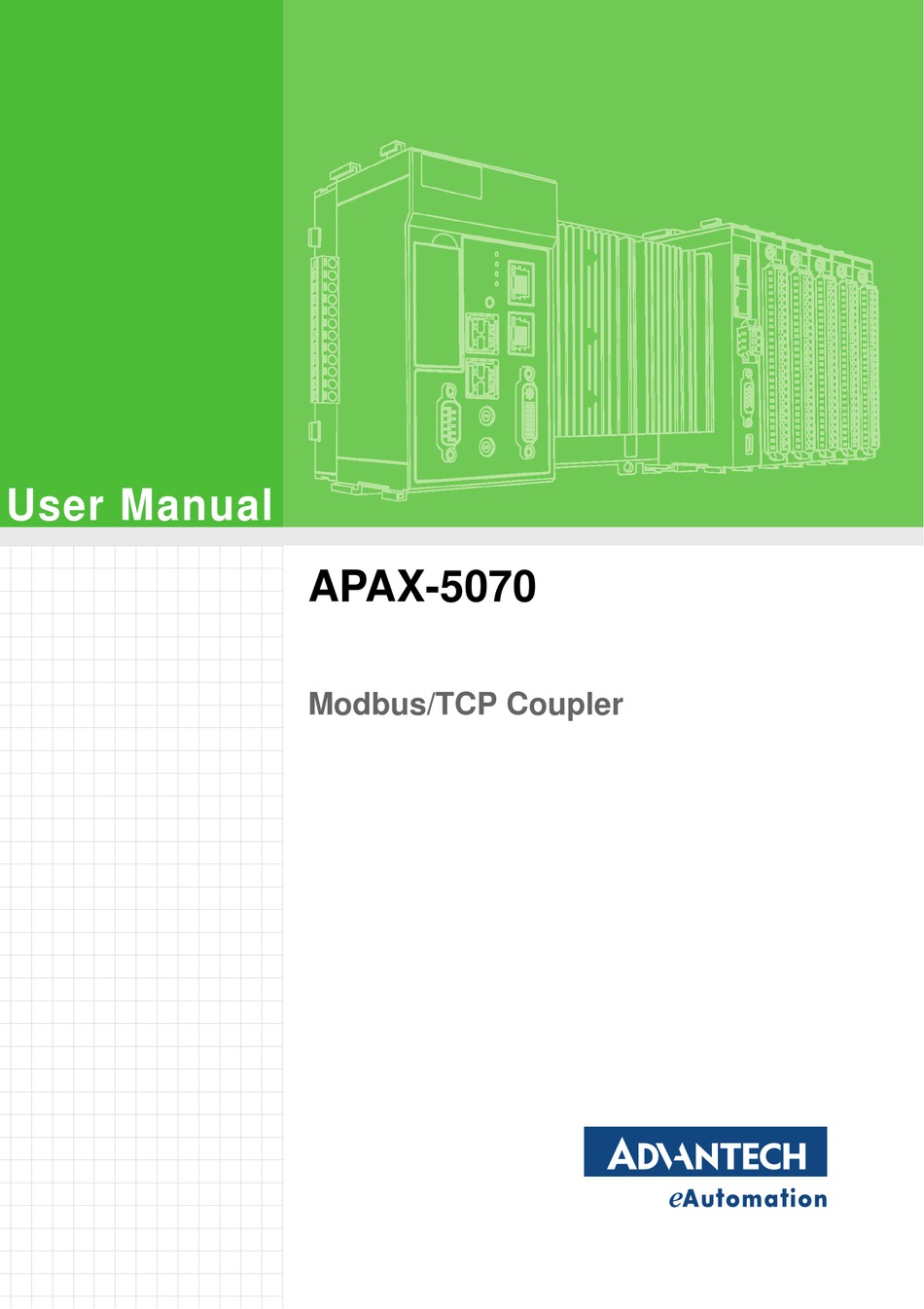 ADVANTECH APAX-5070 USER MANUAL Pdf Download | ManualsLib