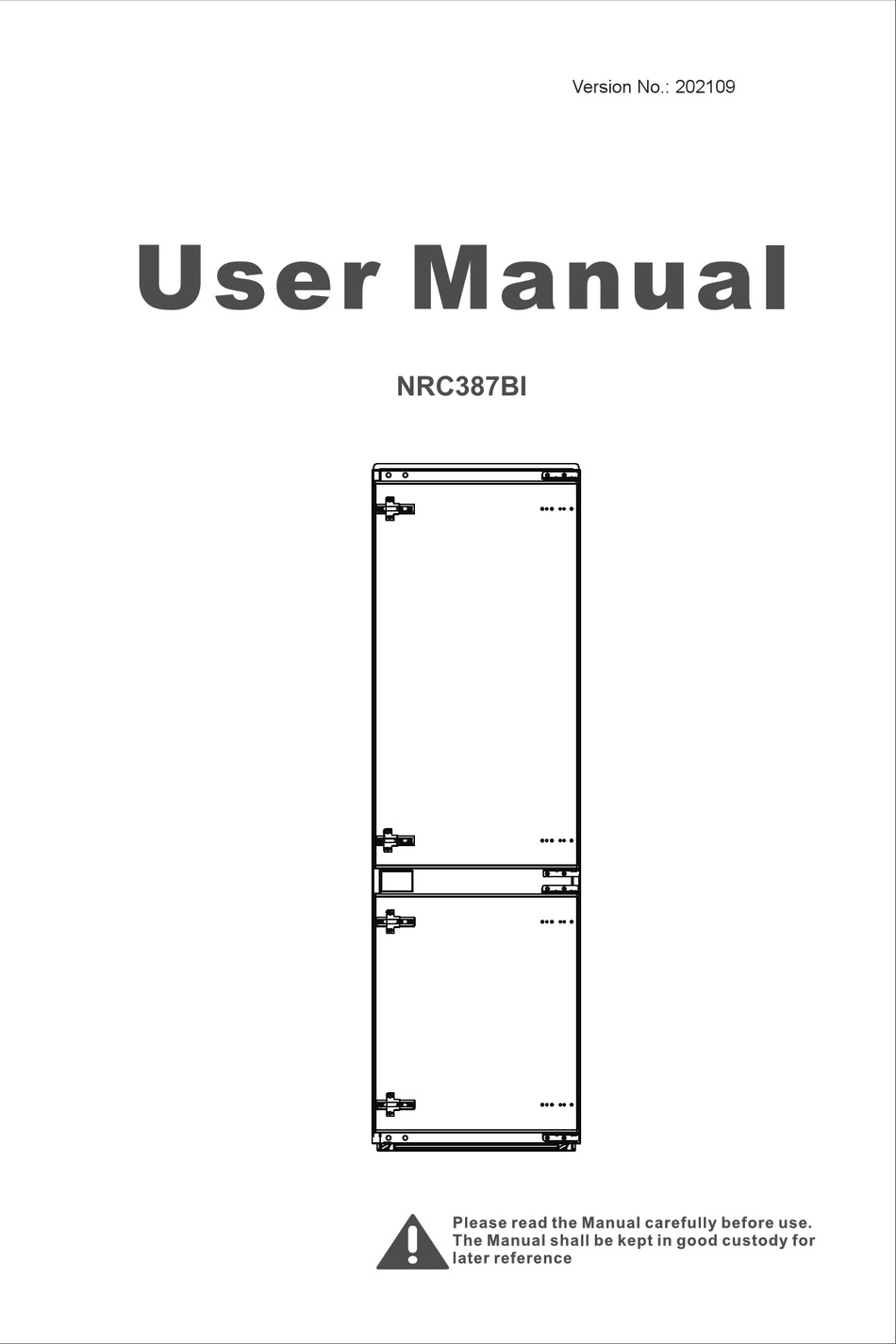 PANASONIC NRC387BI USER MANUAL Pdf Download | ManualsLib