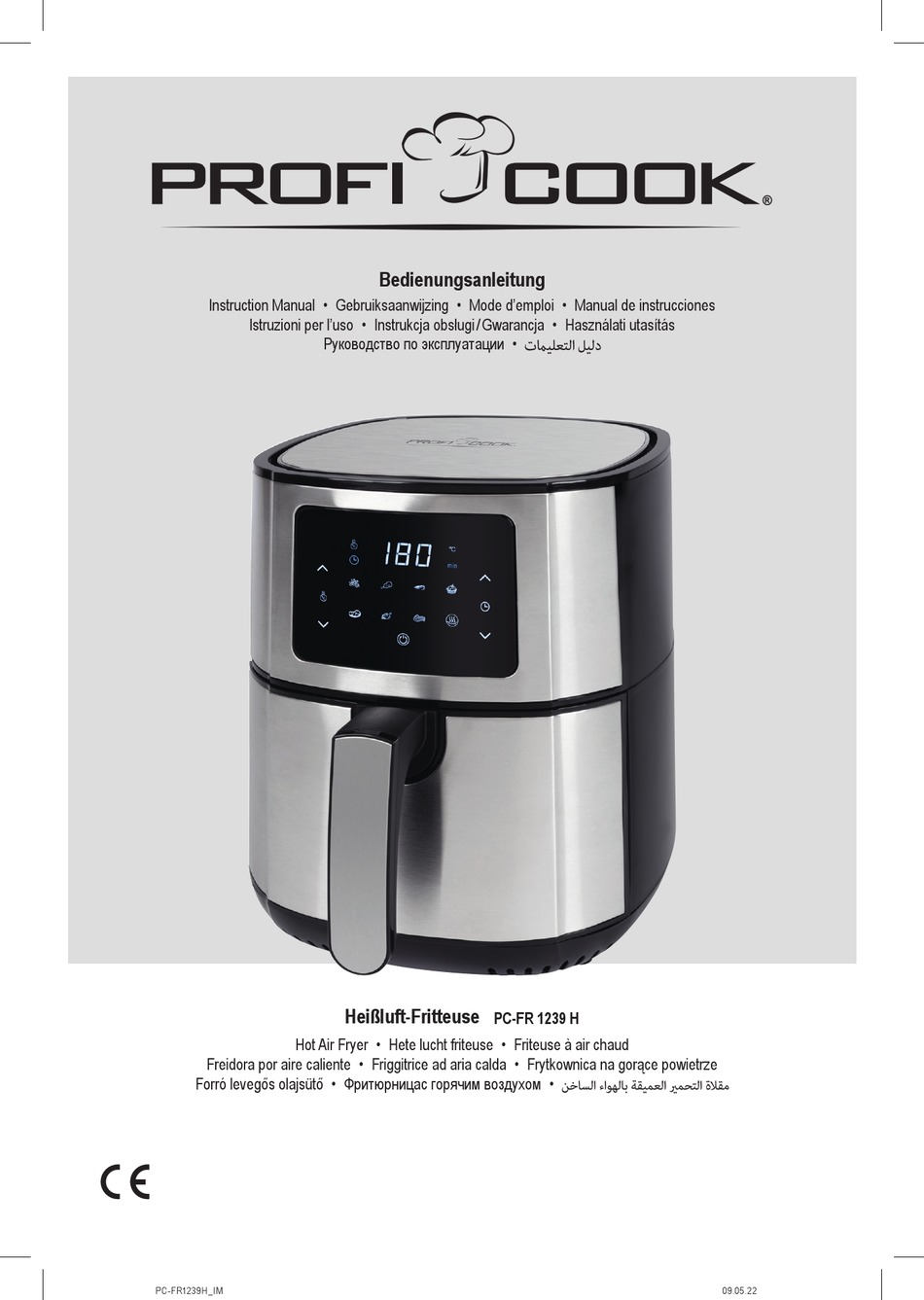 PROFI COOK PC-FR 1239 H INSTRUCTION MANUAL Pdf Download | ManualsLib