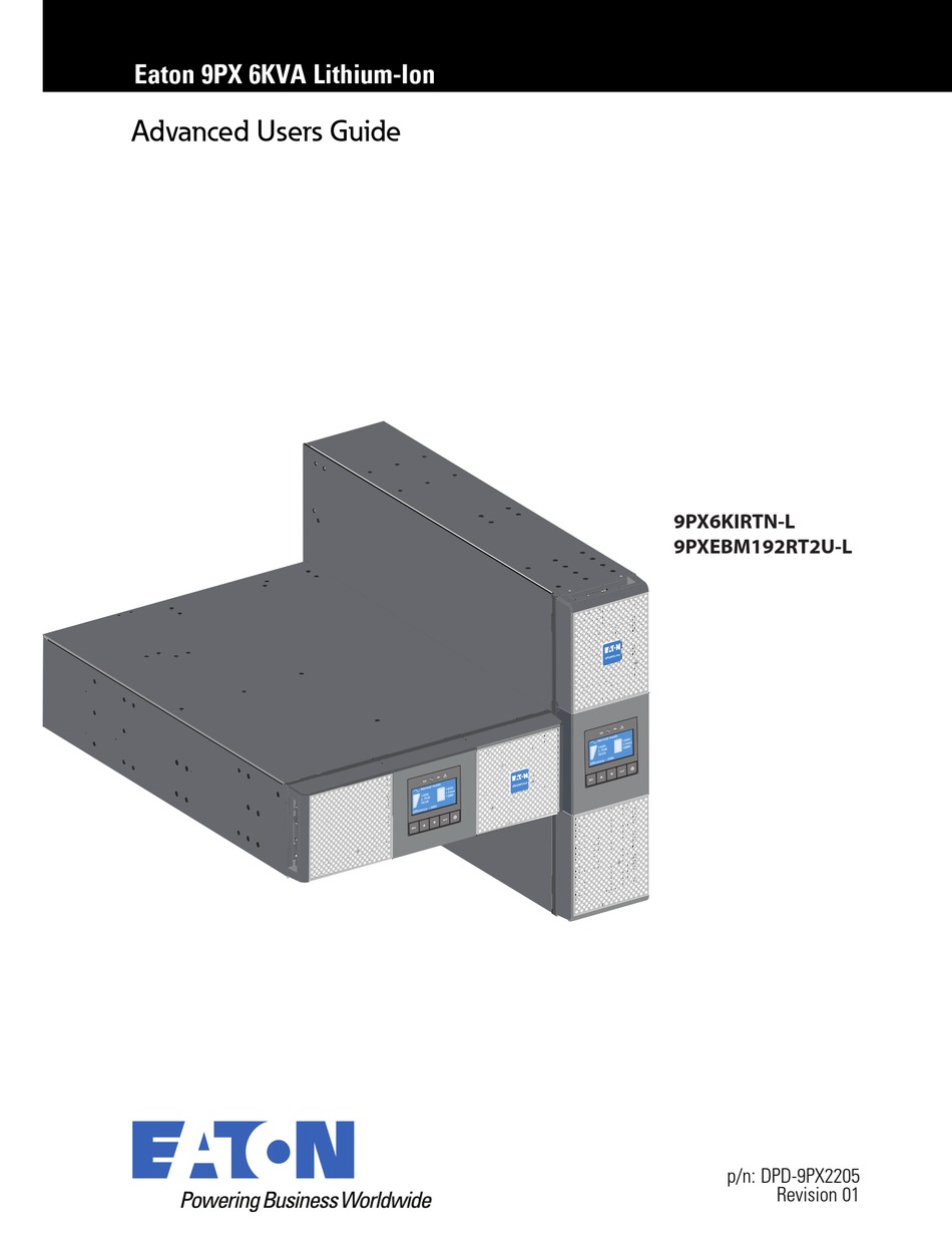 EATON 9PX6KIRTNL USER MANUAL Pdf Download ManualsLib