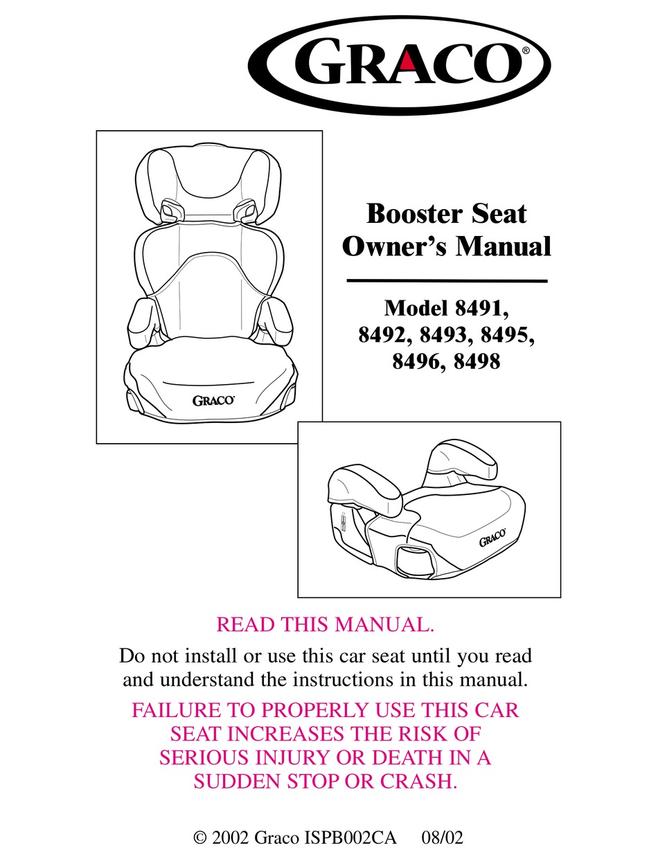 GRACO 8492 OWNER