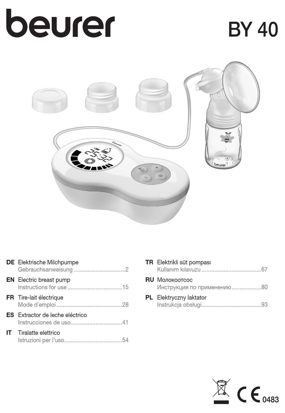 BEURER BY 40 BASIC INSTRUCTIONS FOR USE MANUAL Pdf Download ManualsLib