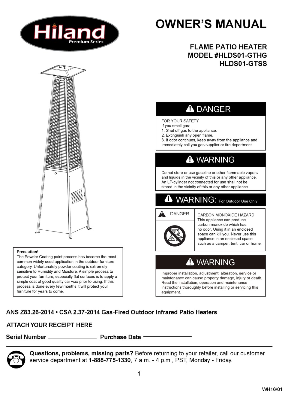 HILAND HLDS01GTSS OWNER'S MANUAL Pdf Download ManualsLib