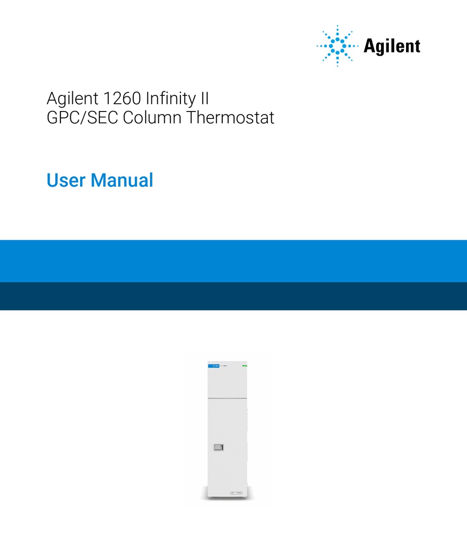 AGILENT TECHNOLOGIES 1260 INFINITY II USER MANUAL Pdf Download | ManualsLib