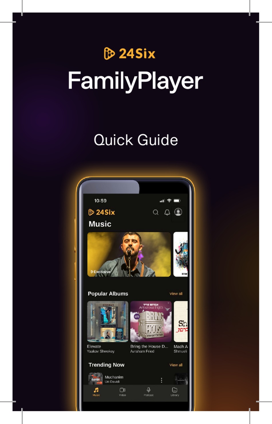 24SIX FAMILYPLAYER QUICK MANUAL Pdf Download ManualsLib