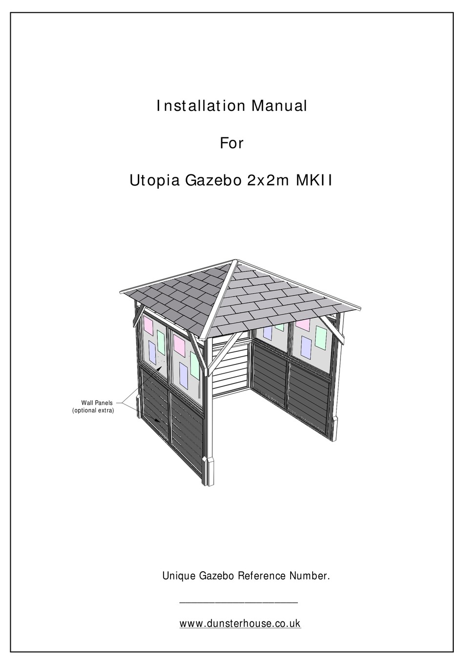 DUNSTER HOUSE UTOPIA INSTALLATION MANUAL Pdf Download ManualsLib