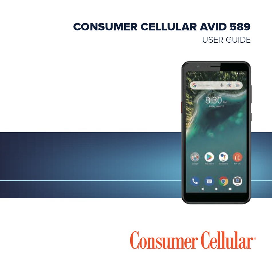 CONSUMER CELLULAR AVID 589 USER MANUAL Pdf Download | ManualsLib