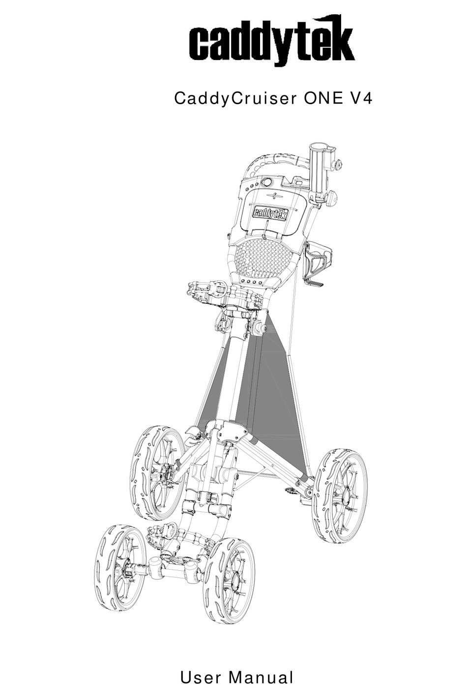 CADDYTEK CADDYCRUISER ONE V4 USER MANUAL Pdf Download ManualsLib