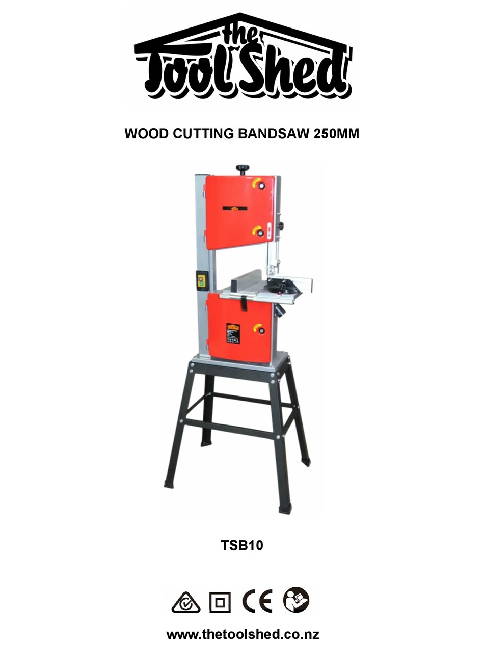 TOOL SHED TSB10 INSTRUCTIONS MANUAL Pdf Download ManualsLib