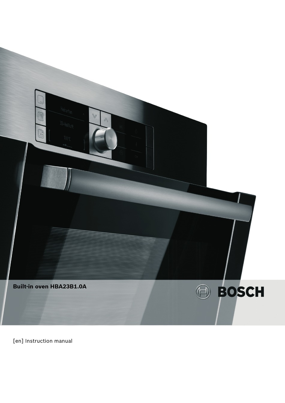 BOSCH HBA23B1 0A SERIES INSTRUCTION MANUAL Pdf Download | ManualsLib