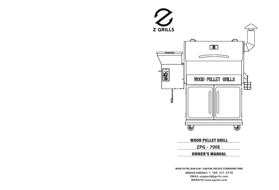 Z GRILLS ZPG700E OWNER'S MANUAL Pdf Download ManualsLib