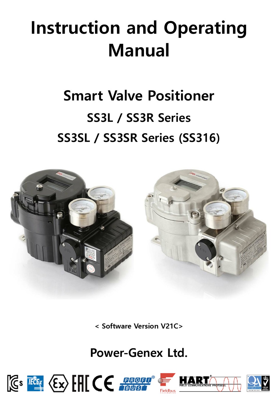 POWERGENEX SS3SL SERIES INSTRUCTIONS AND OPERATING MANUAL Pdf Download