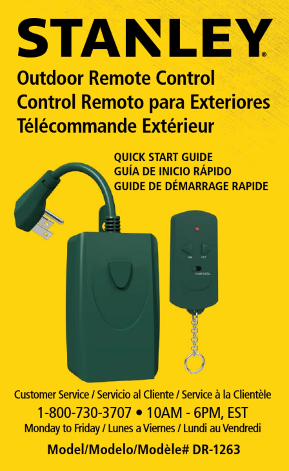 STANLEY DR1263 QUICK START MANUAL Pdf Download ManualsLib