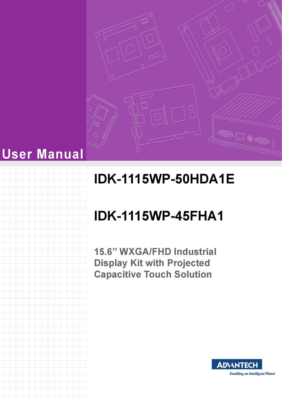 ADVANTECH IDK-1115WP-45FHA1 USER MANUAL Pdf Download | ManualsLib