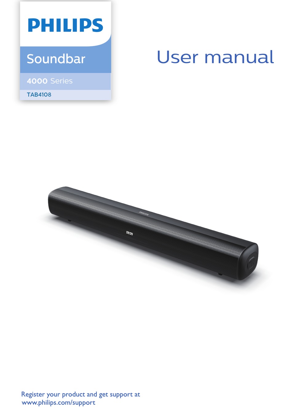 PHILIPS 4000 SERIES USER MANUAL Pdf Download ManualsLib