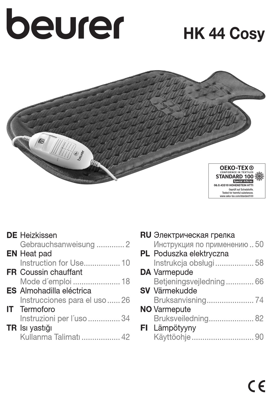 BEURER 1518548 INSTRUCTIONS FOR USE MANUAL Pdf Download ManualsLib