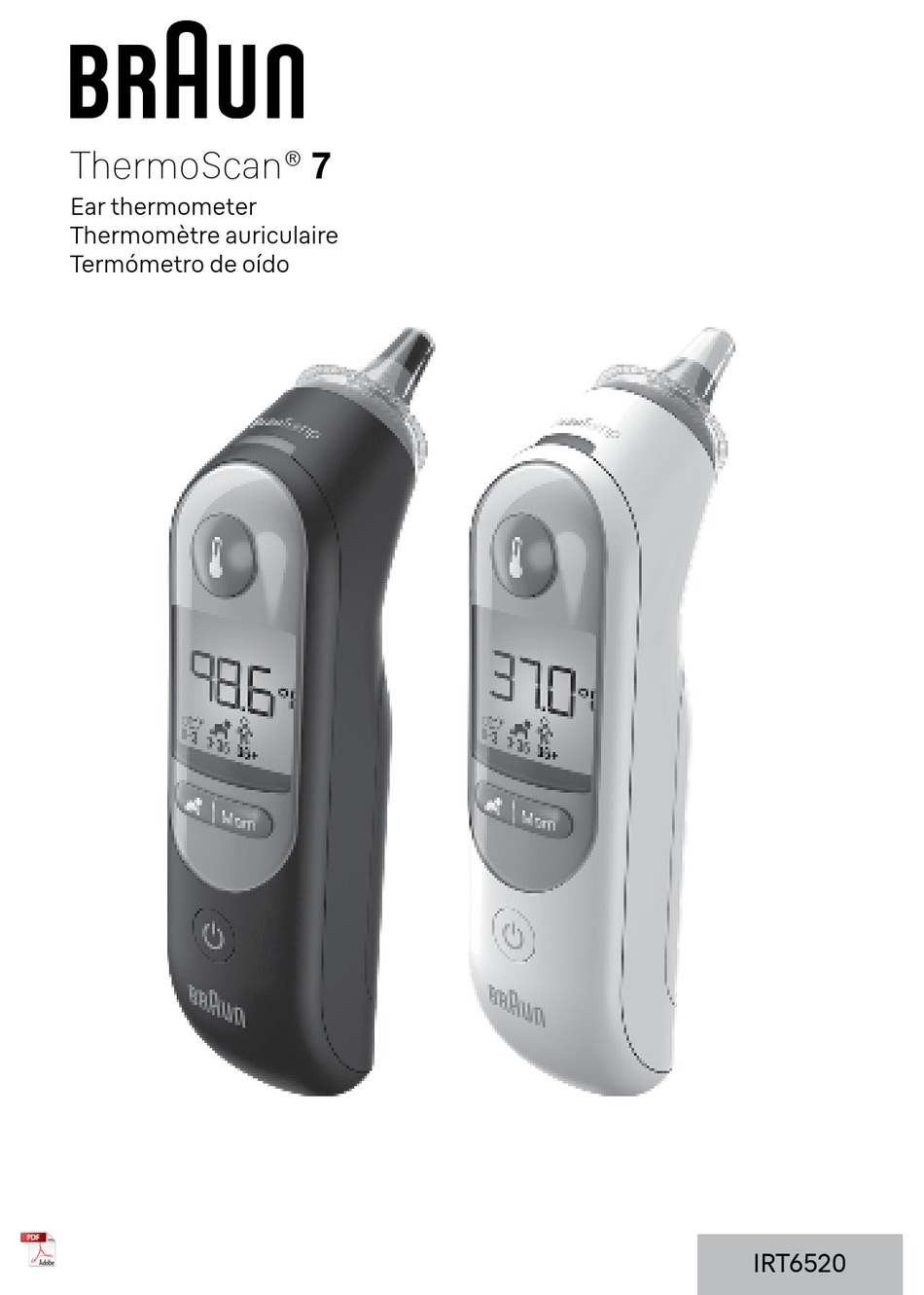 BRAUN THERMOSCAN 7 MANUAL Pdf Download ManualsLib