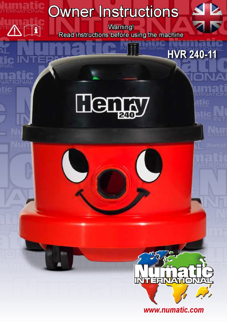 henry hvr240 11