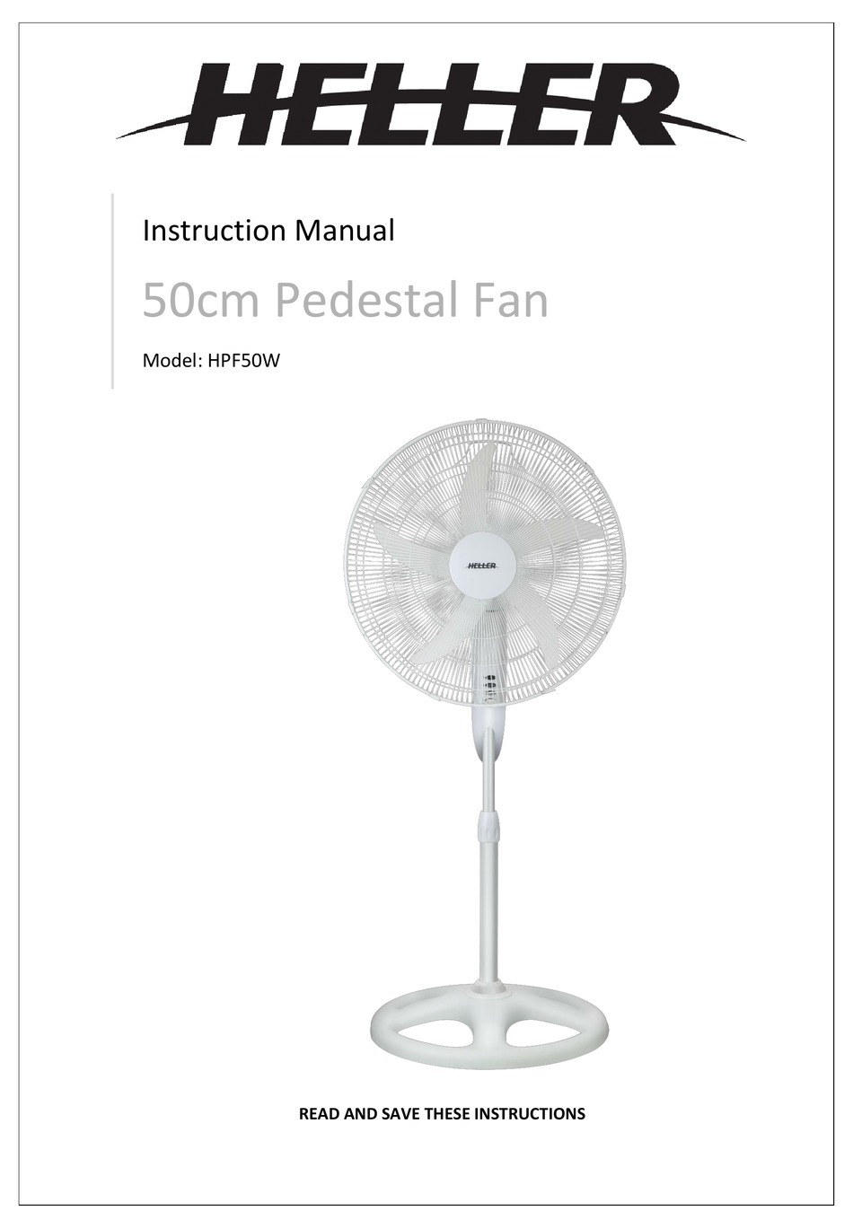 HELLER HPF50W INSTRUCTION MANUAL Pdf Download ManualsLib