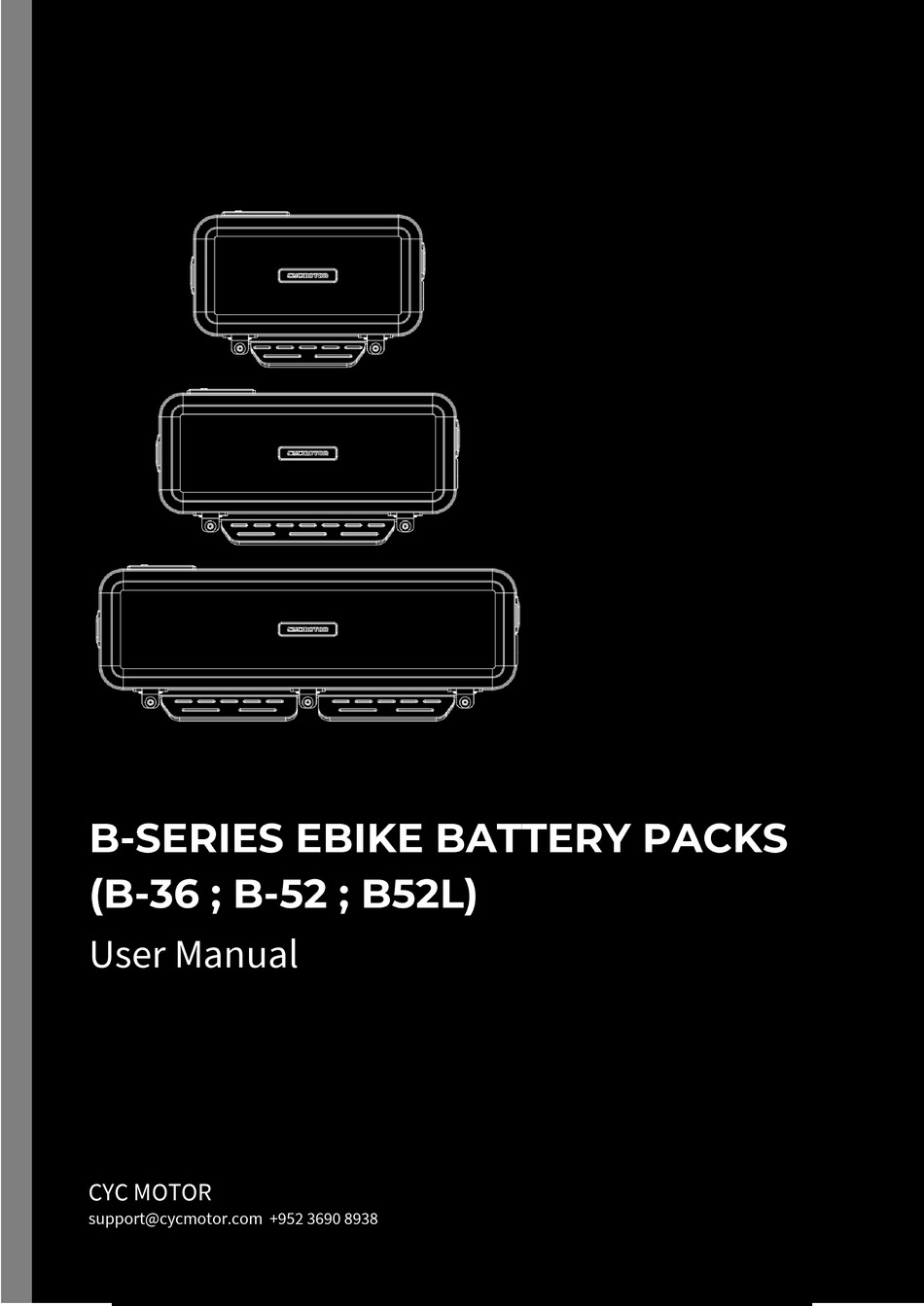 CYC MOTOR B SERIES USER MANUAL Pdf Download | ManualsLib