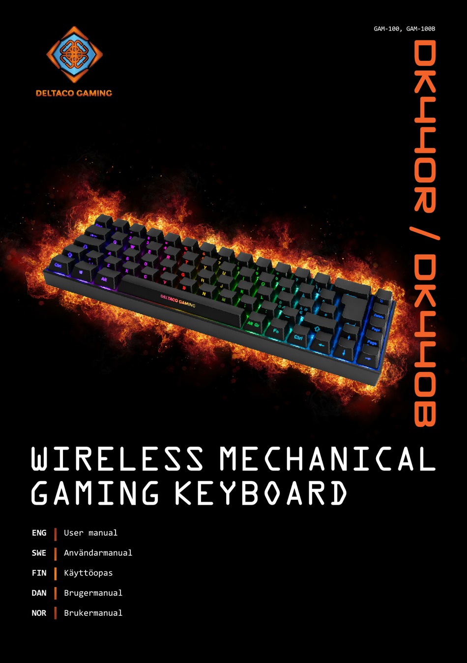 DELTACO GAMING DK440R USER MANUAL Pdf Download ManualsLib