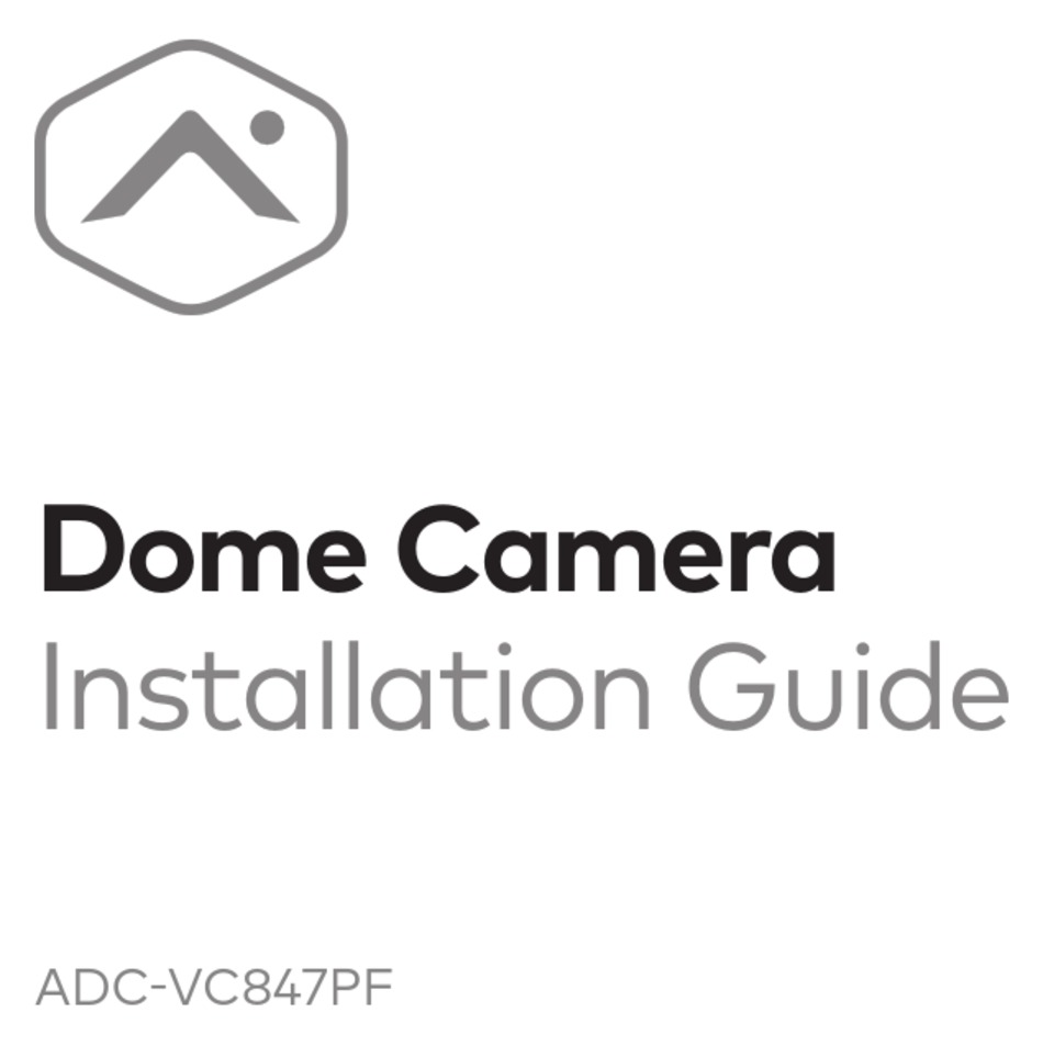 ADCVC847PF INSTALLATION MANUAL Pdf Download ManualsLib