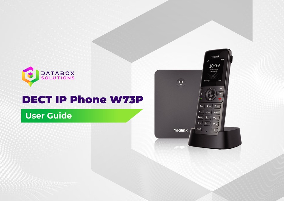 YEALINK W73P USER MANUAL Pdf Download ManualsLib