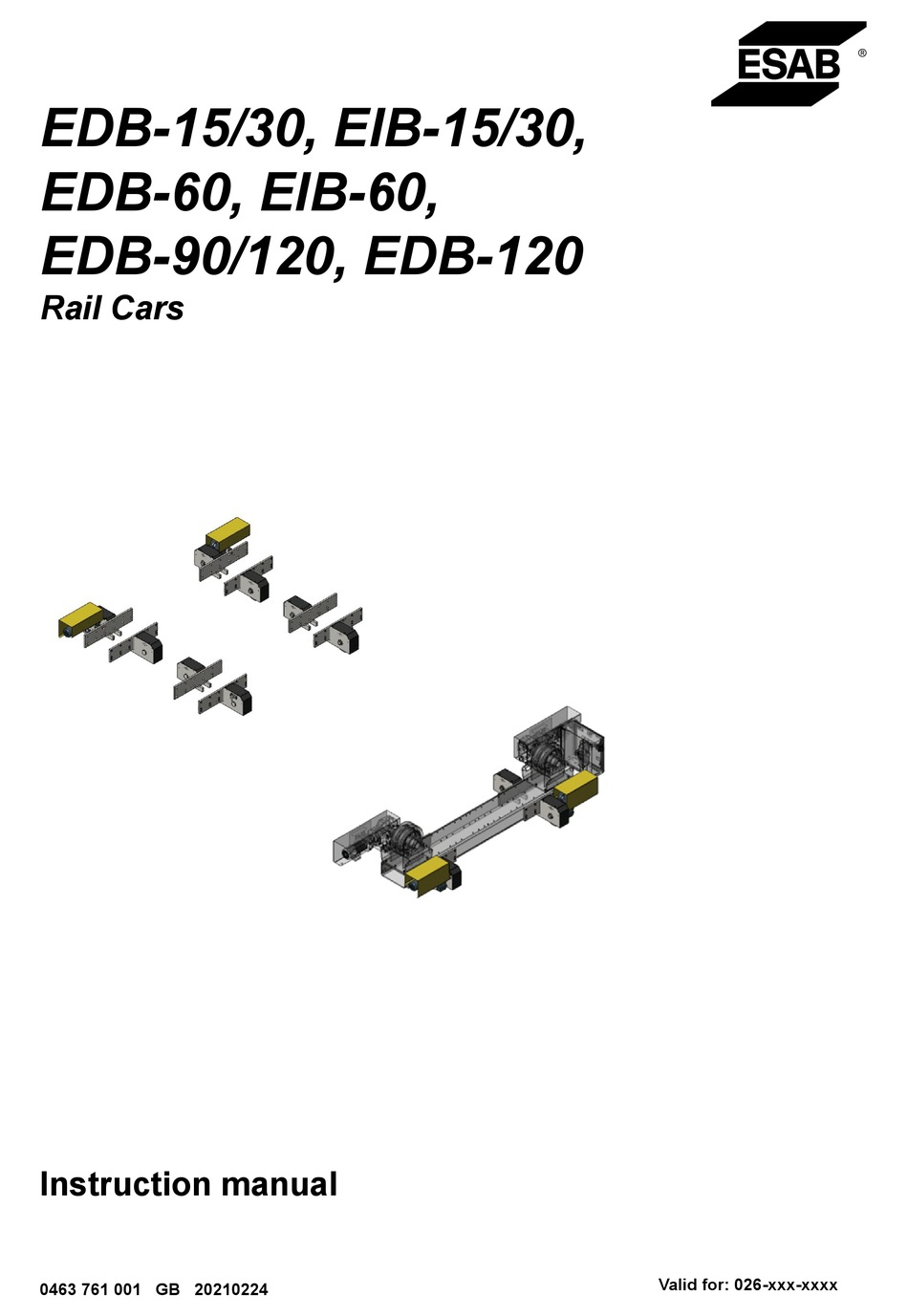 ESAB EDB15/30 INSTRUCTION MANUAL Pdf Download ManualsLib
